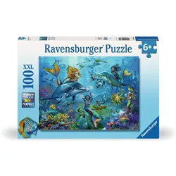 Ravensburger Kinderpuzzle - 12000864 Abenteuer unter Wasser - 100 Teile XXL Puzzle für Kinder ab 6 Jahren