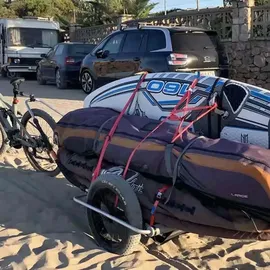 Thule Reacha Sport Beach Lastenanhänger schwarz