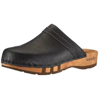 Woody Herren Harry Clogs, Schwarz (schwarz), 42 EU - 42 EU