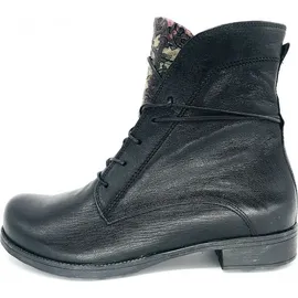 THINK! Damen Denk leicht gefütterte nachhaltige Stiefelette, 0040 SCHWARZ/Kombi, 41 EU