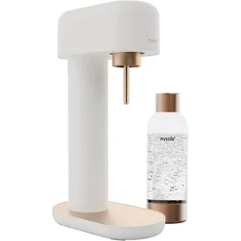 MySoda Wassersprudler Weiß-Kupfer