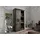 Massivmoebel24 Mango Schrank 100x50x190 grau
