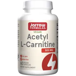Jarrow Formulas® Acetyl L-Carnitine 500 mg Kapseln (60 Kapseln)