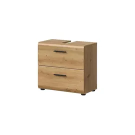 Möbel Boss Waschbeckenunterschrank 60 x 55 cm Holzfarben