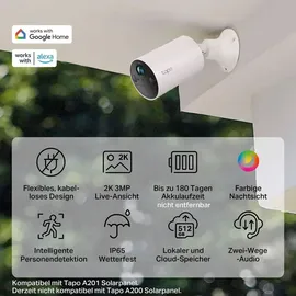 TP-Link C410 Sicherheitskamera für den Innen- und Außenbereich