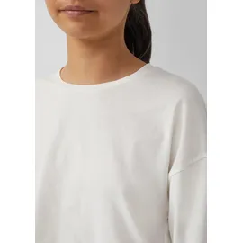s.Oliver Cropped-Longsleeve mit Rückenprint Weiß 170-176