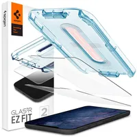 SPIGEN EZ FIT Gehärtetes Glas Durchsichtige Displayschutzfolie Mit Montagerahmen Apple iPhone 12 Mini 2-pack