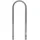 Trutzholm Fahrradständer Fahrradanlehnbügel 115 x 41 cm Ø 49 mm grau