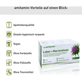 Active Bio Life Science Gmbh Amitamin Mariendistel+Leber Kapseln