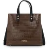 NOBO Handtasche Croco Handtaschen   Braun Damen