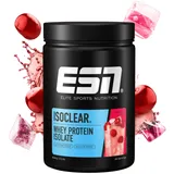 ESN Isoclear Whey Protein Molkenisolat ohne Zucker Geschmack Fresh Cherry 908 g