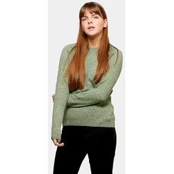 Weicher doffy stricke - pass grün melange - Vero Moda