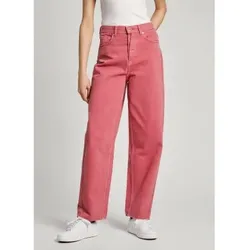 Pepe Jeans für Damen. PL204739YH3 Jeans Barrel Uhw rote Erde (25/30), Lässig, Baumwolle, Denim, Bio-Baumwolle, Nachhaltig