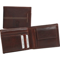Drachenleder Herren Portemonnaie braun Leder OPS108N - Braun