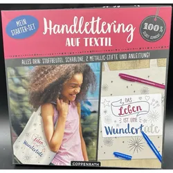 COPPENRATH Handlettering auf Textil Starter-Set – Mein Starter-Set: auf Textil