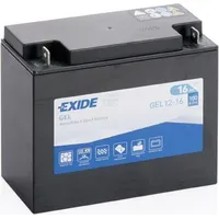 Exide G16 Bike GEL 16Ah Motorradbatterie