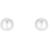 Amor Paar Ohrstecker Perle, Made in Germany - mit Süßwasserzuchtperle gelb|goldfarben|weiß