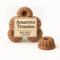 ❥ 5er Set - Duftwachs | Melt | Duftkerzen | Raumduft für die Aromalampe ❥ (Amaretto Tiramisu)