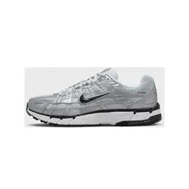 Nike P-6000 Damen White/Metallic Silver/Pure Platinum/Black 40,5