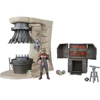 Hasbro Star Wars The Mandalorian Vintage Collection The Armorer's Forge mit Actionfigur
