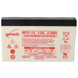 Hawker Genesis NP2-12 12V 2Ah Faston 4,8mm AGM Blei Akku