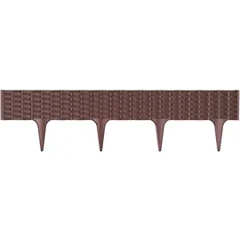 Prosperplast Ibra Rasenkante 390 x 390 x 18,65 cm 1 Stück braun