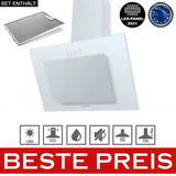 Dunstabzugshaube Wandhaube Kopffrei Weiße Leise Effizient VERTICAL Farbe: Weiß, Breite: 60 cm
