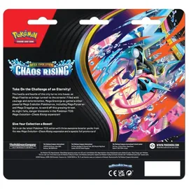 Pokémon Chaos Rising 3-Pack Blister
