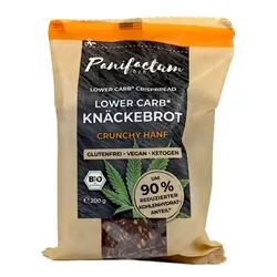 Panifactum Lower Carb Knäckebrot - Crunchy Hanf bio