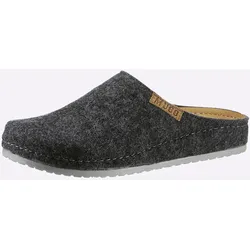 Hausschuh MUBB, Damen, Gr. 41, grau (anthrazit), Wolle, sportlich, Schuhe