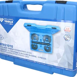 BRILLIANT TOOLS Teleskop-Innenfederspanner-Satz, 5-tlg