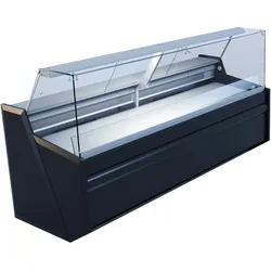 IGLOO Kühltheke mit gerader Frontverglasung  Dynamische Kühlung  160 Liter Volumen  1060x860x1220 mm