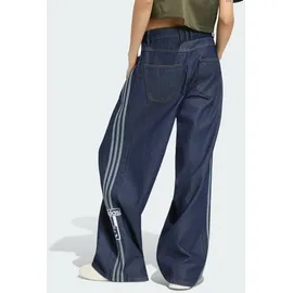 adidas Adibreak Mid Rise Wide Leg Denim - 27-32