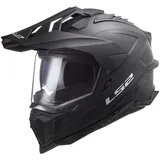 LS2 MX701 Explorer Solid, Endurohelm - Matt-Schwarz - L