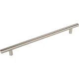 SOTECH 10 Stück Stangengriff G1 Ø 12 mm Edelstahloptik BA 224 mm Möbelgriff Schrankgriff