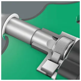 WERA 416 RA Quergriff-Bits-Handhalter mit Ratschenfunktion mit Schnellwechselfutter