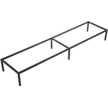 5five simply smart 5five - regalbeine metall 134x29cm mix n modul schwarz