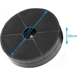 Air2Go Aktivkohlefilter für Neff 602799 / 00602799 (2 Stück)