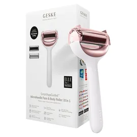 geske 8-In-1 Nadel-Mesotherapie-Roller für Gesicht und Körper Mit Anwendung (Starlight)