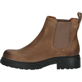 CLARKS Leder-Chelsea-Boots in Hellbraun | Gr.: 37,5