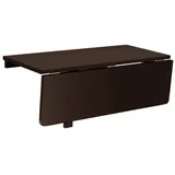 Costway Wandtisch Klappbar 80x60cm Braun