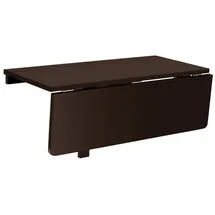 Costway Wandtisch Klappbar 80x60cm Braun