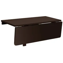 Costway Wandtisch Klappbar 80x60cm Braun