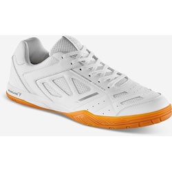 Tischtennisschuhe TTS 500 weiss/silber, grau|weiß, 44