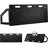 Vevor Fußball Rebound Board, Tragbares Bounce Board 1150 x 450 mm, HDPE Rebounder Wand Rebound Equipment, Kinder & Jugendliche, Trainingsboard, Rebounder Kicker für Fußballtraining, Schwarz