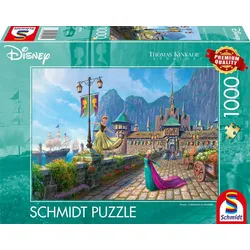 Schmidt Spiele - Thomas Kinkade Studios: Disney Dreams Collection - Frozen - Celebration in Arendelle, 1.000 Teile Puzzle