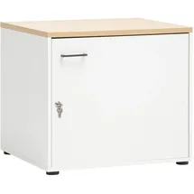 Schildmeyer Mehrzweckschrank Solea 158844, weiß matt, 67,1 x 60 x 60 cm