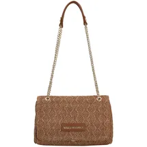 Valentino Ocarina Summer Umhängetasche Leder Brown