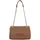 Valentino Ocarina Summer Umhängetasche Leder Brown