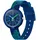 Flik Flak Cyberozaurus 32 mm Kunststoffgehäuse Blau Silikonarmband Blau